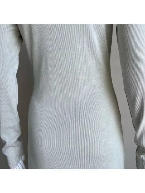 Young Fabulous & Broke Long Sleeve Mock Neck Dress - M - Picture 6 of 7